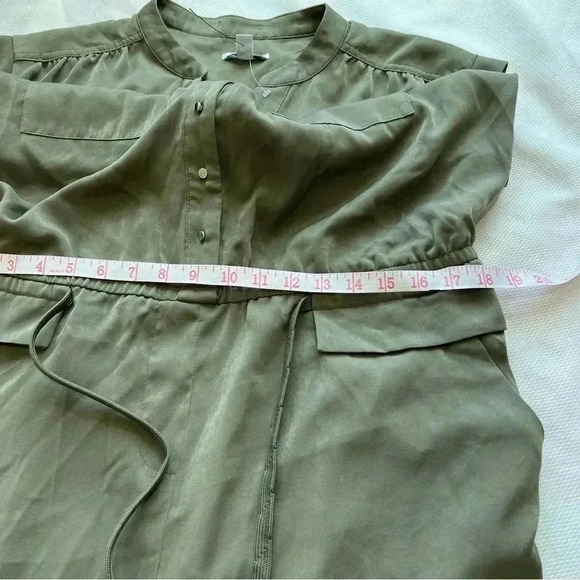 Bar III Jumpsuit Green Olive Utility Sz XXL - Picture 8 of 12